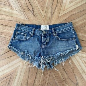 One Teaspoon jean shorts | size 25